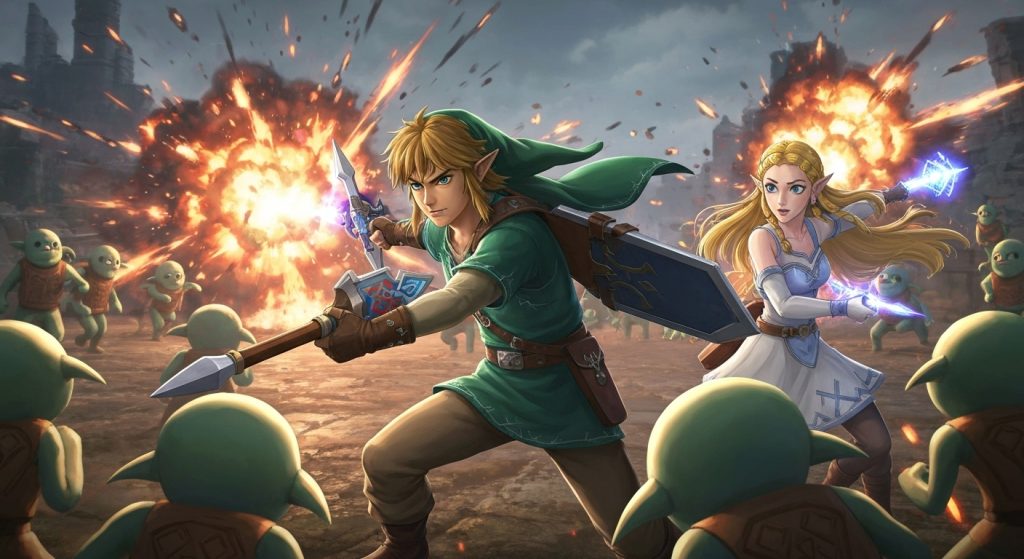 Hyrule Warriors: Age of Calamity Gets Major Free Update - AI Generated Visualization