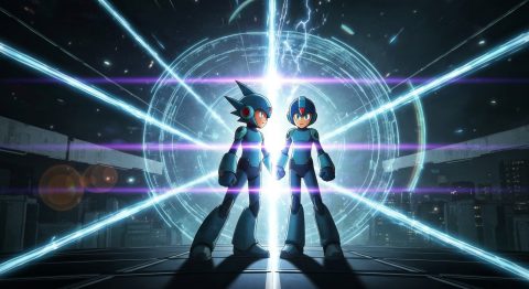 Mega Man Star Force Collection Rated for Switch - AI Generated Visualization