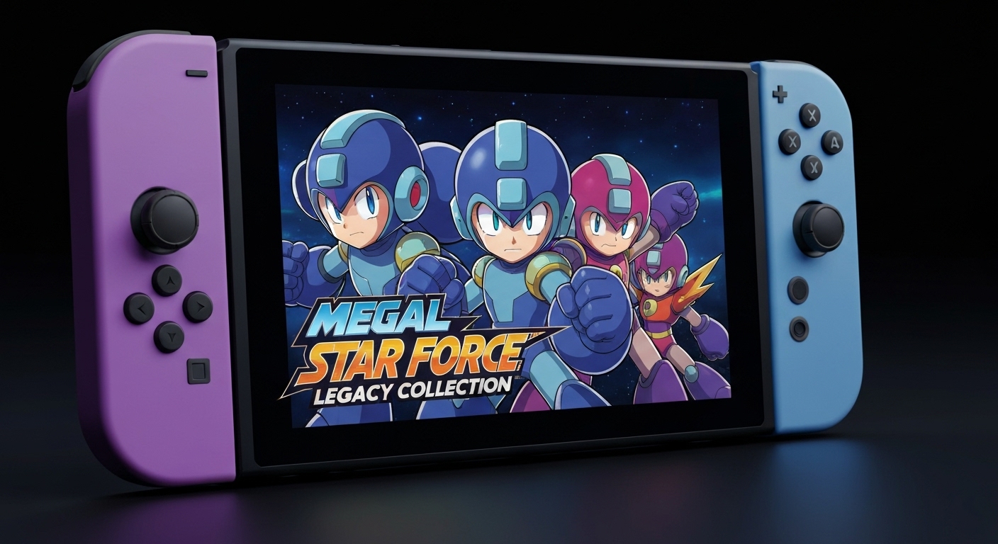 Mega Man Star Force Collection Rated for Switch detail