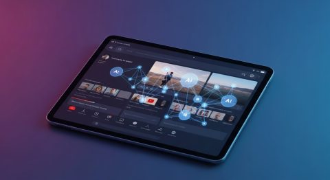YouTube's AI Overhaul: Take Control of Your Home Feed - AI Generated Visualization