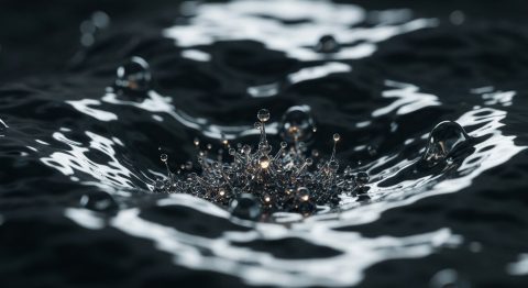 New Imaging Technique Visualizes Metal Crystal Growth in Real-Time - AI Generated Visualization