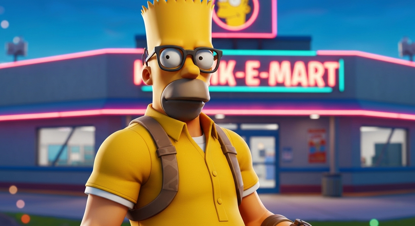 Fortnite's Simpsons Season Hits High Mark, Epic Needs to Learn detail