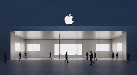 Apple Store Offline in US: What's Happening? - AI Generated Visualization