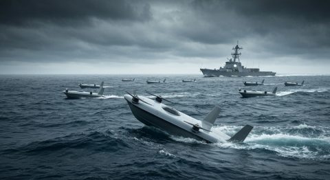 Anduril's Autonomous Weapons Fail in Navy Tests, WSJ Reports - AI Generated Visualization