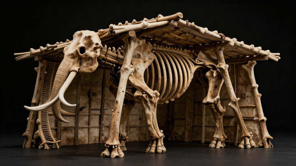 Ancient Architects Used Mammoth Bones for Homes in Ice Age Ukraine detail