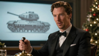 Benedict Cumberbatch Becomes World of Tanks' Holiday Ambassador in Bizarre Christmas Ad