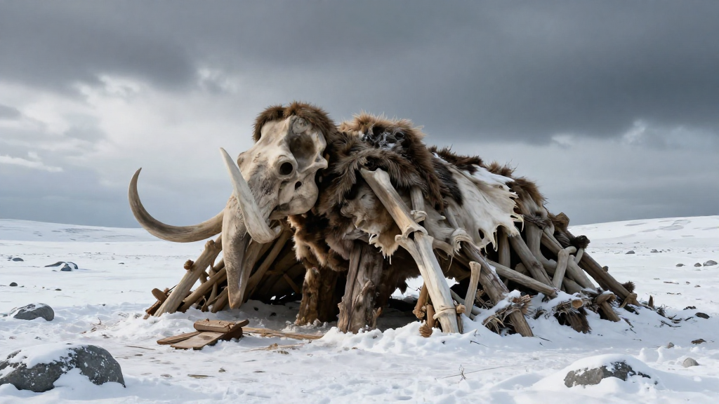 Mammoth Bone Houses: Ancient Engineering Marvels of the Ice Age