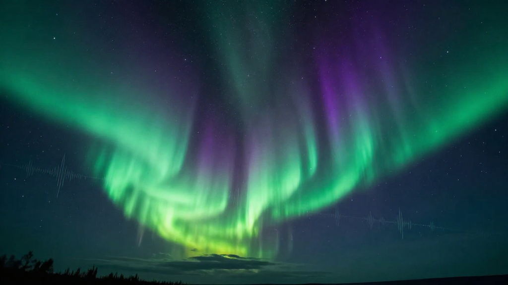 Mysterious Radio Waves Linked to Intense Aurora Storms, New Study Reveals