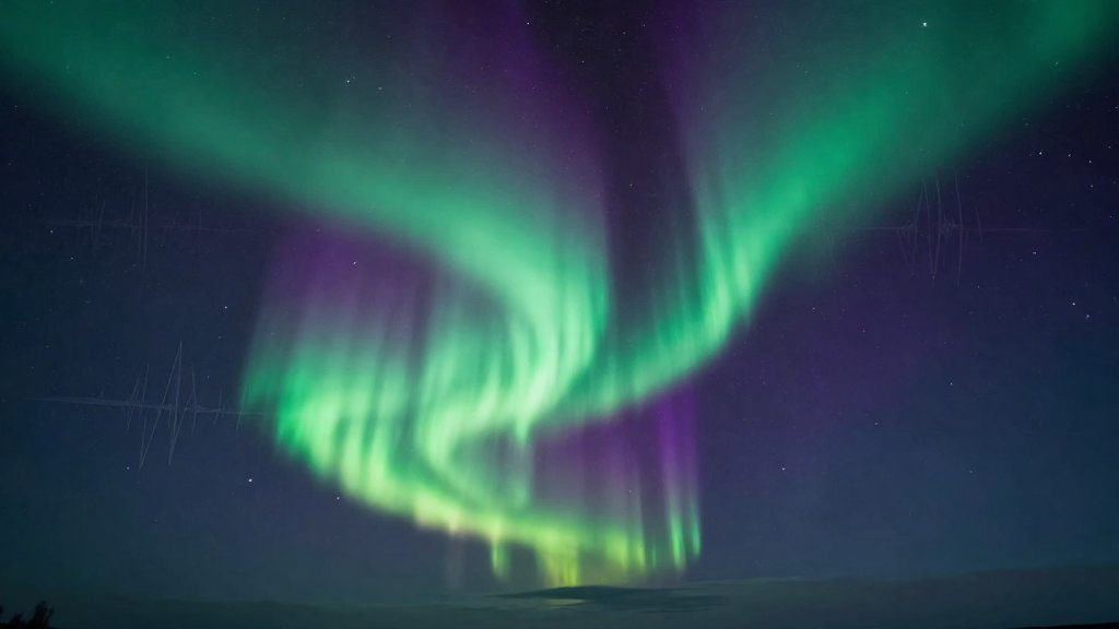 Mysterious Radio Waves Linked to Intense Auroras, New Study Reveals