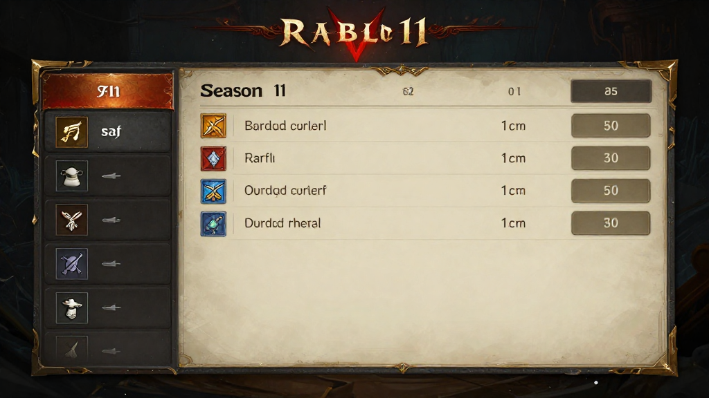 Diablo 4 Season 11: Every Rank and Reward Detailed detail