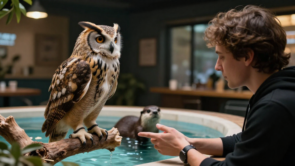Exotic Animal Cafes: A Cute Trend or a Welfare Crisis?