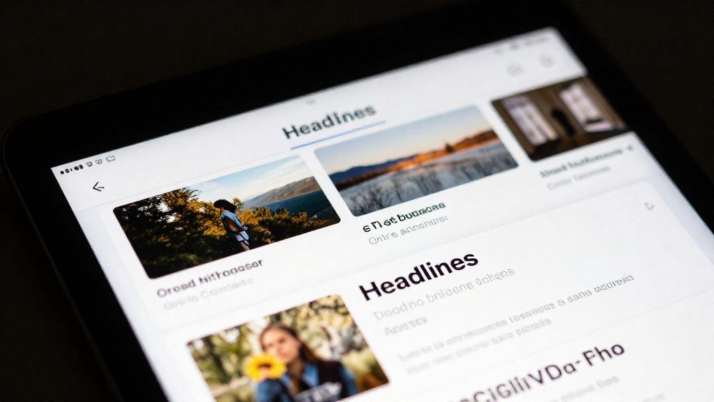 Headlines App Offers a Refreshing, Less Tiring News Reading Experience detail