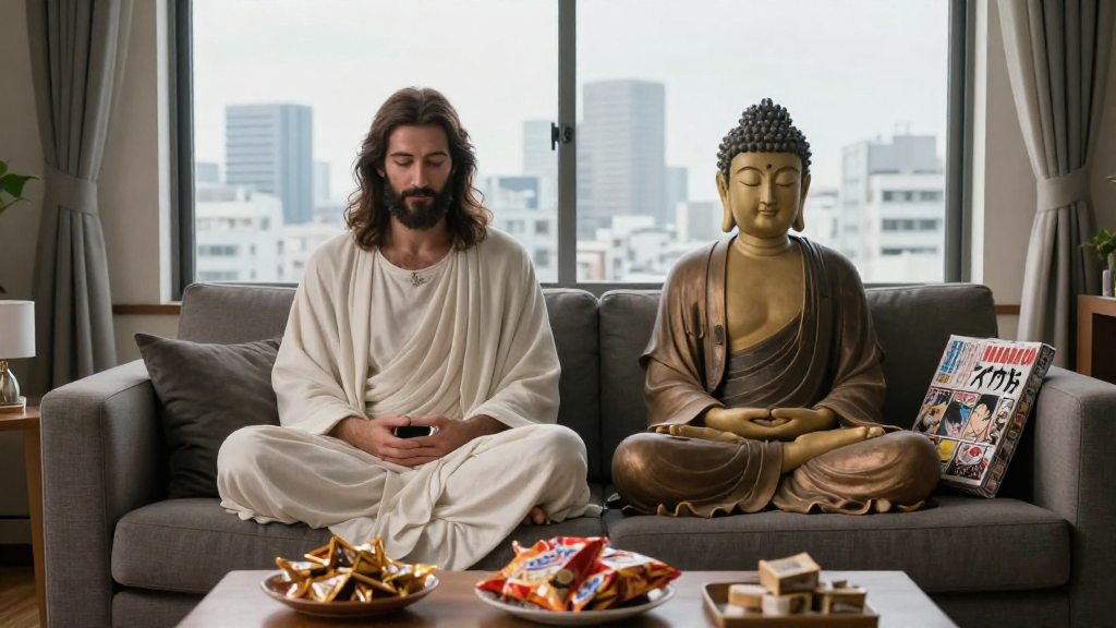 Jesus and Buddha's Hilarious Tokyo Adventures Remain Unavailable in the US detail