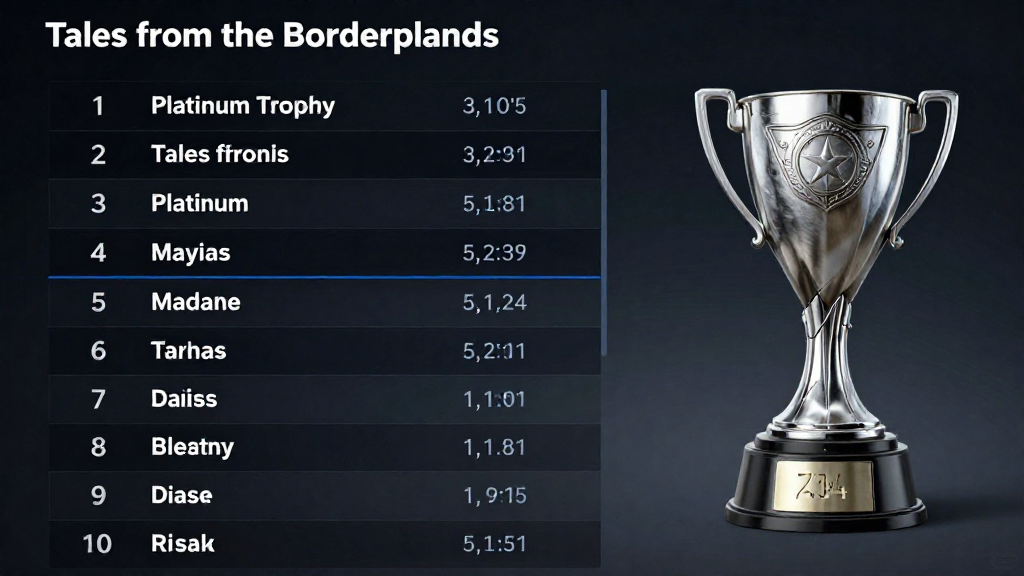 Tales from the Borderlands Achieves Platinum Trophy Milestone detail